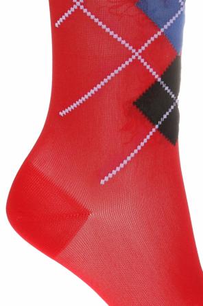 Embroidered knee-high socks, zdjęcie 2 Embroidered knee-high socks od Versace